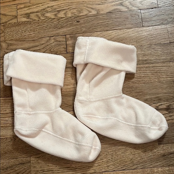 Hunter Cream Fleece Socks - Picture 2 of 4